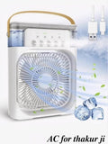 Plastic Mini Air Cooler, 500 ml