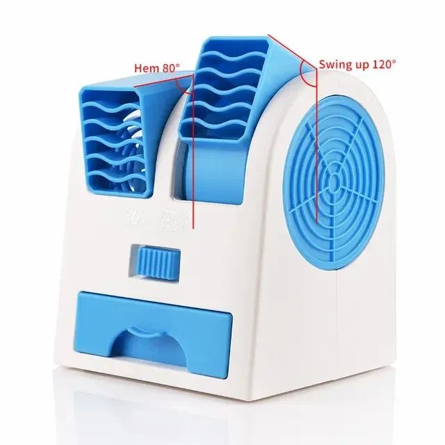 Table Spray Mini Air Cooler Tabletop Water Cooler High Speed Portable Usb Rechargeable Table Fan